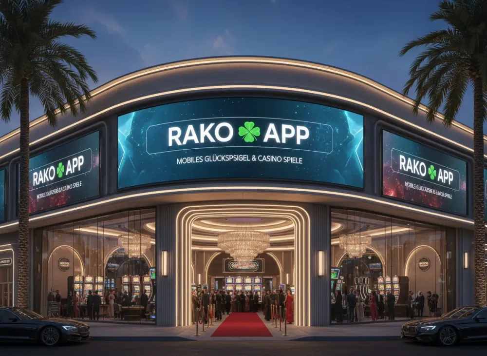 Rakoo app für mobiles Glücksspiel und Casino Spiele