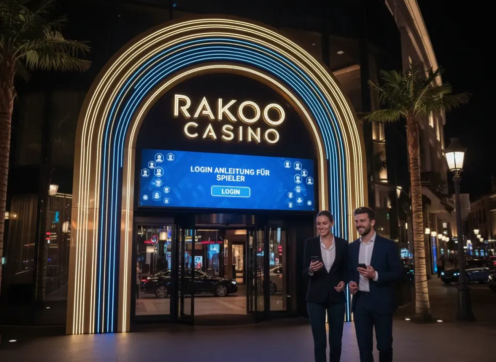 Rakoo casino login Anleitung für Spieler